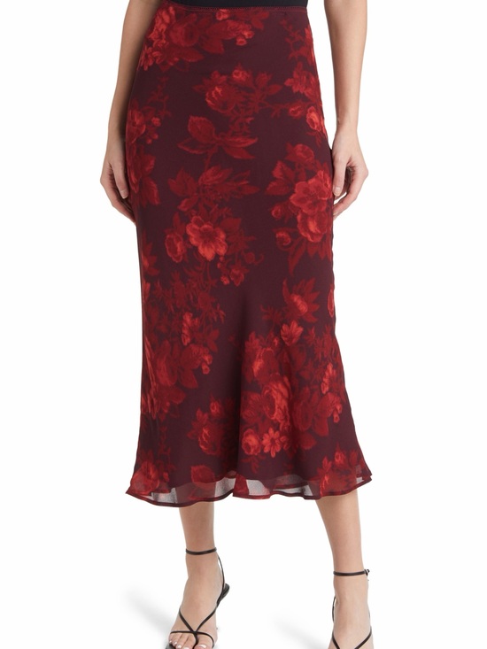 Reformation Dresses & Skirts - Reformation Layla Floral Print Maxi Skirt - Sanguine
